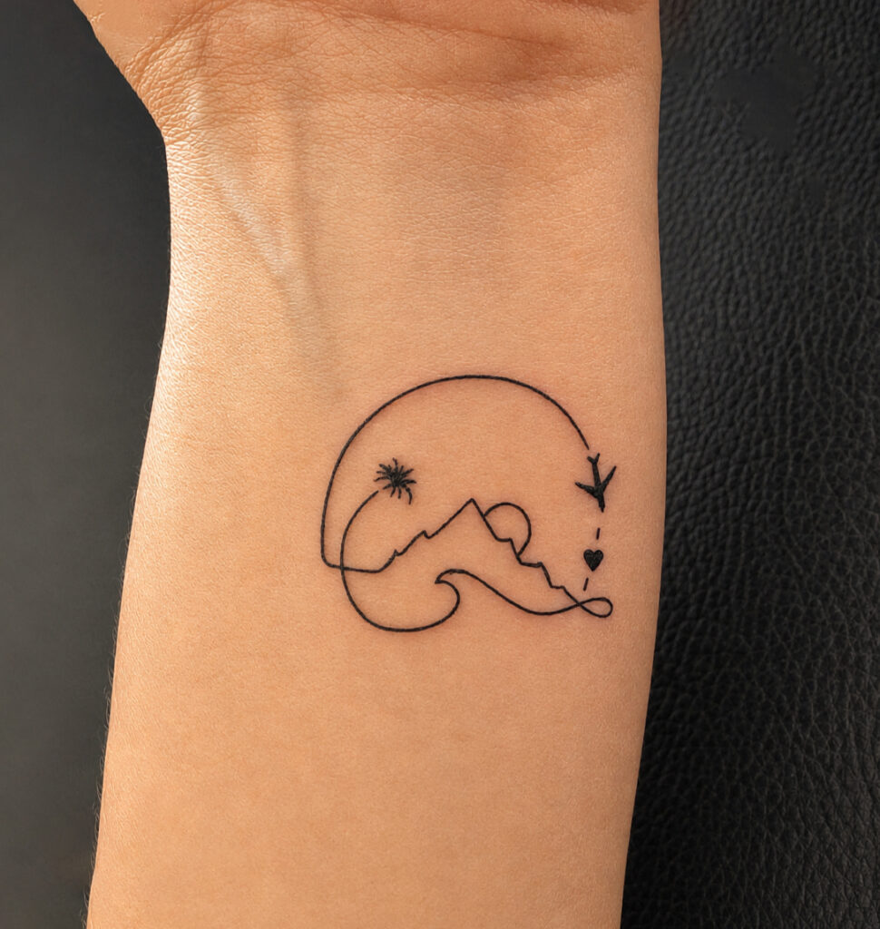 fine line tattoo dallas texas